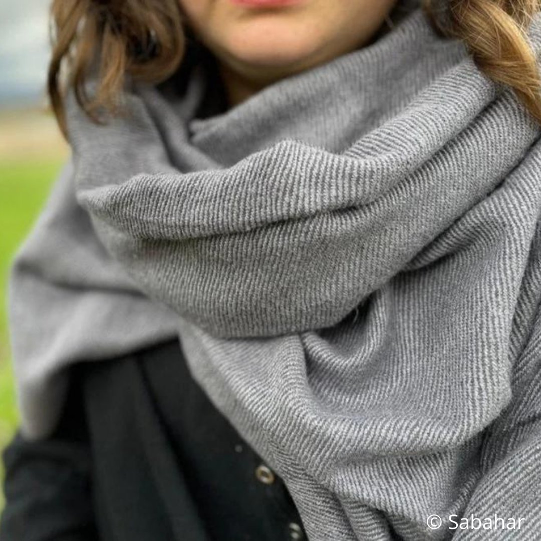 Châle Asiya - soie et coton | Asiya Shawl - silk and cotton