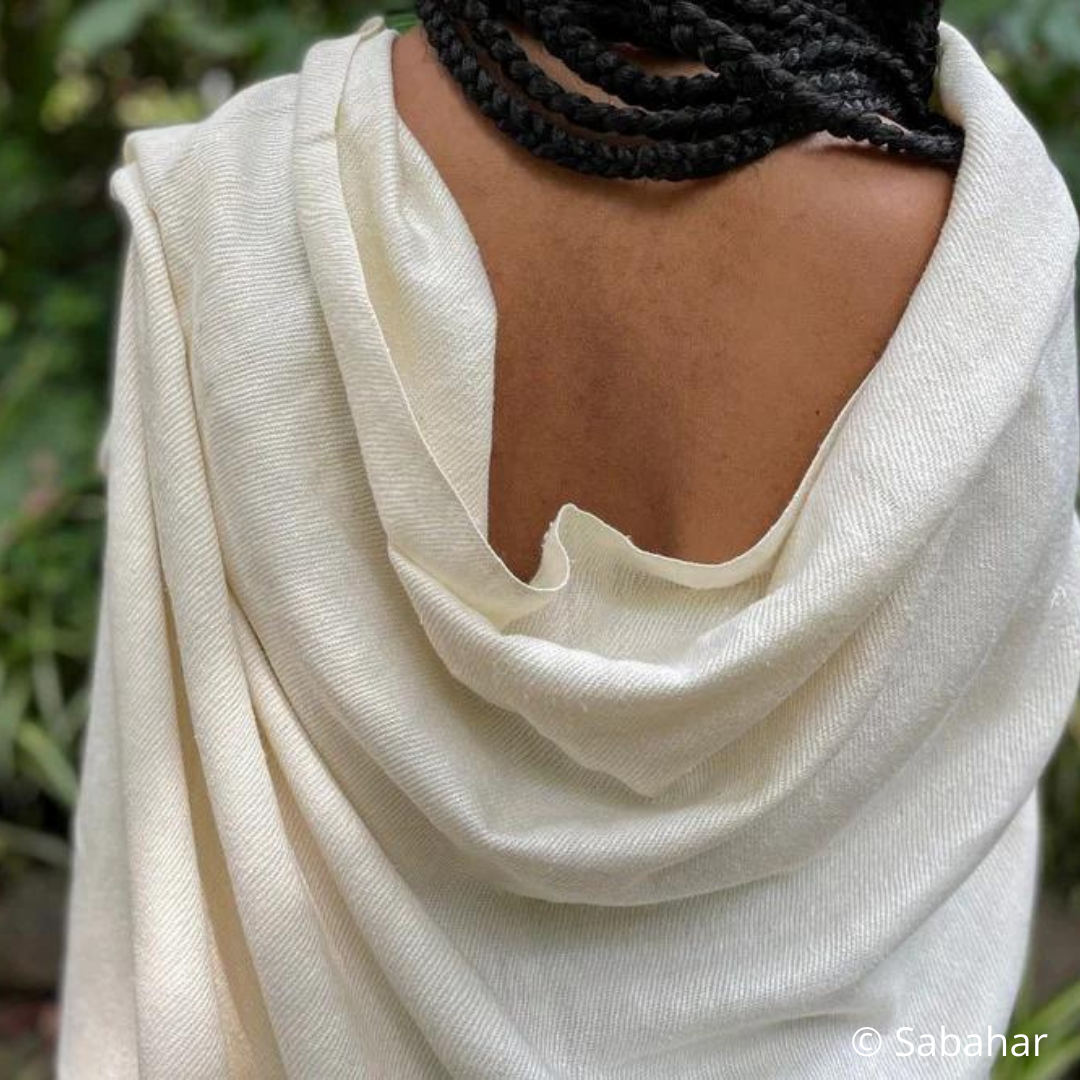 Châle Asiya - soie et coton | Asiya Shawl - silk and cotton