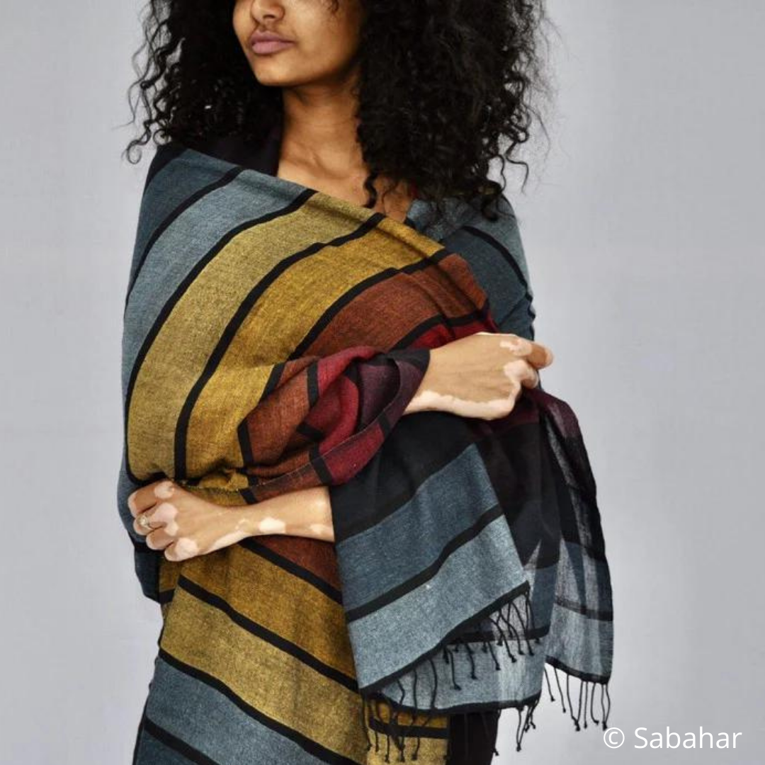 Châle Hassate - coton | Hassate Shawl - cotton