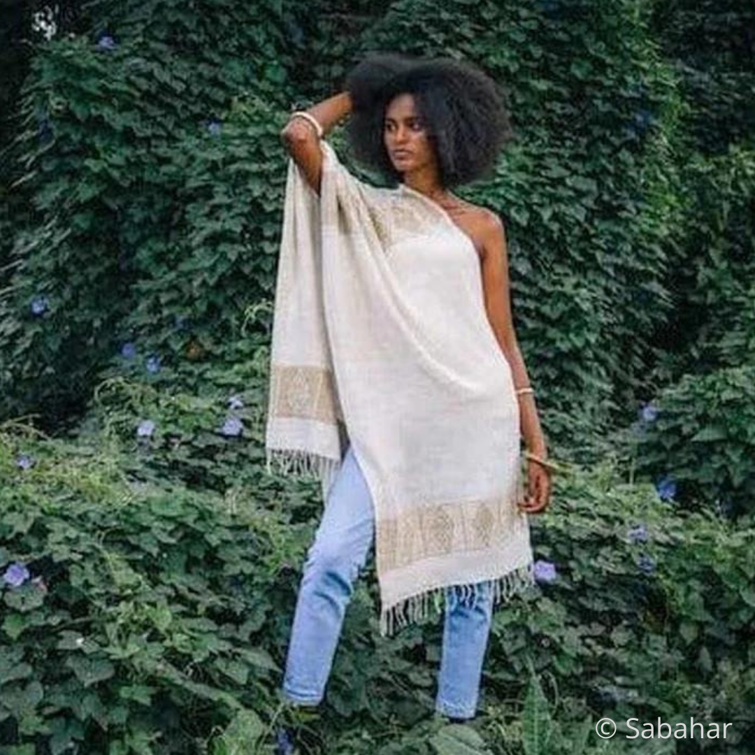 Châle Reine Menon - soie | Queen Menon Shawl - Silk