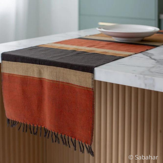 Chemin de table Dalol - coton | Dalol Table Runner - cotton
