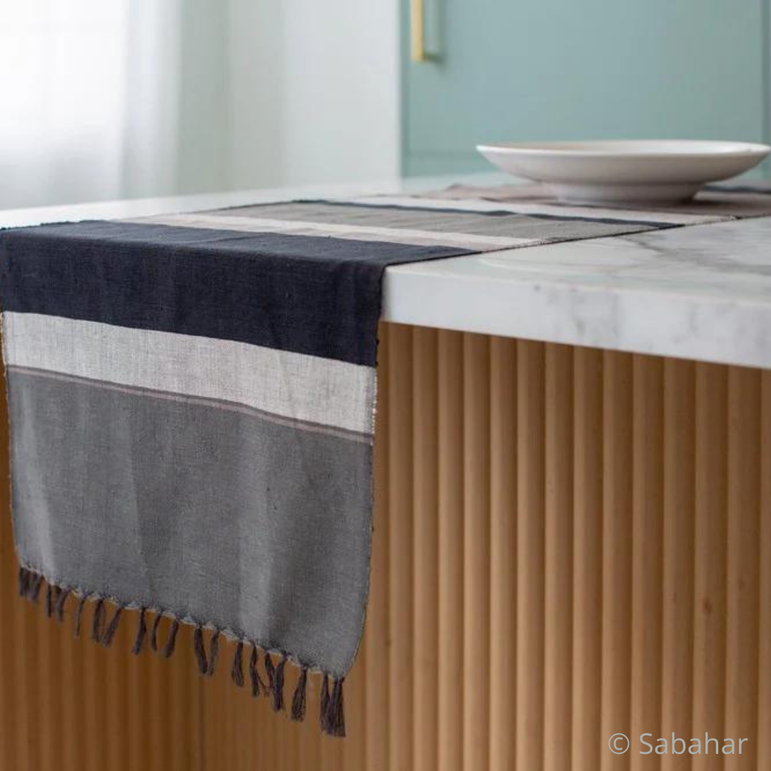 Chemin de table Dalol - coton | Dalol Table Runner - cotton