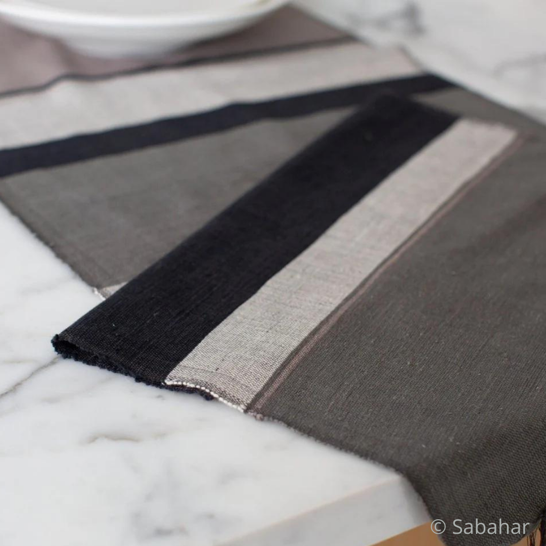 Chemin de table Dalol - coton | Dalol Table Runner - cotton