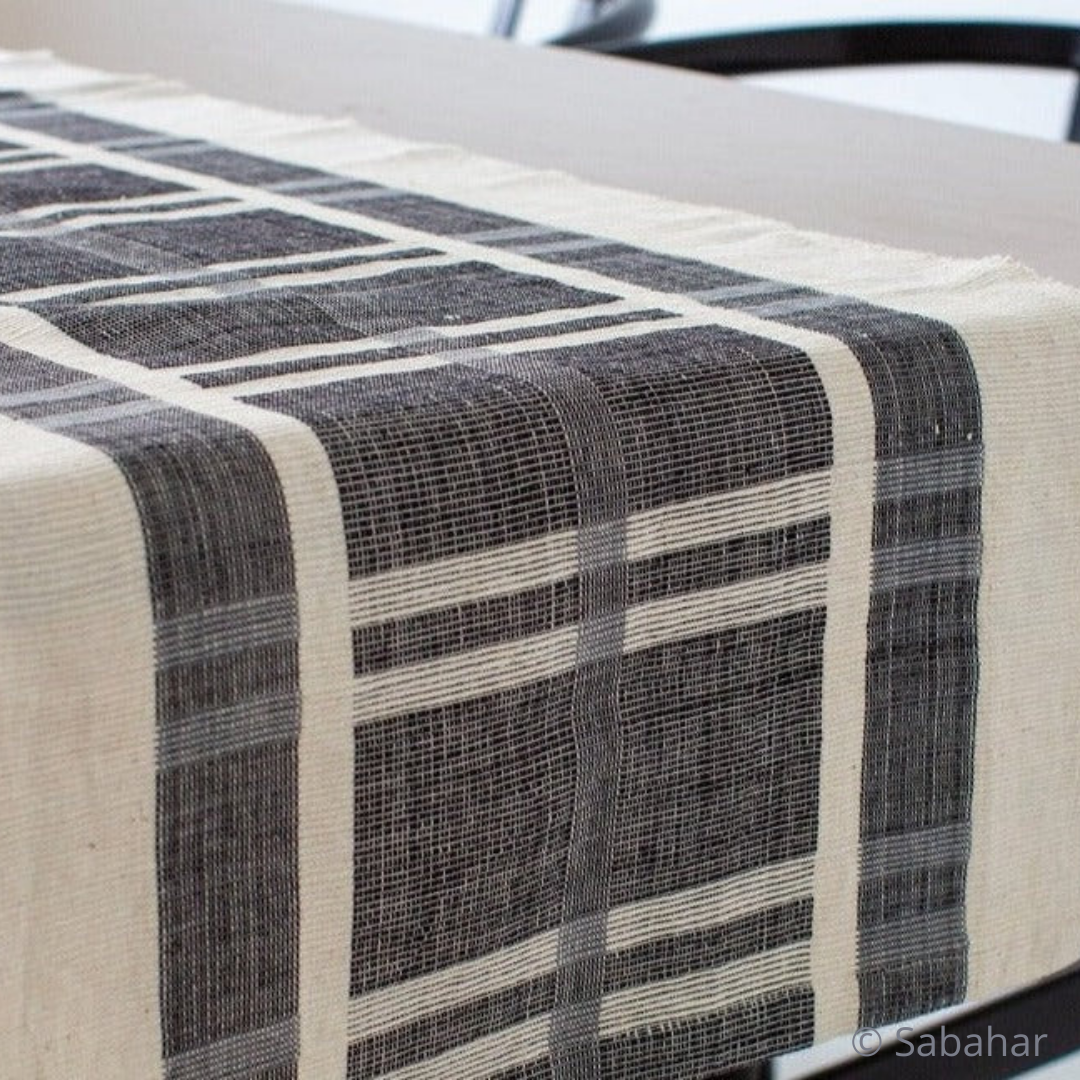 Chemin de table Lalibela - coton | Lalibela Table Runner - cotton