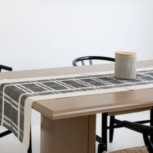 Chemin de table Lalibela - coton | Lalibela Table Runner - cotton
